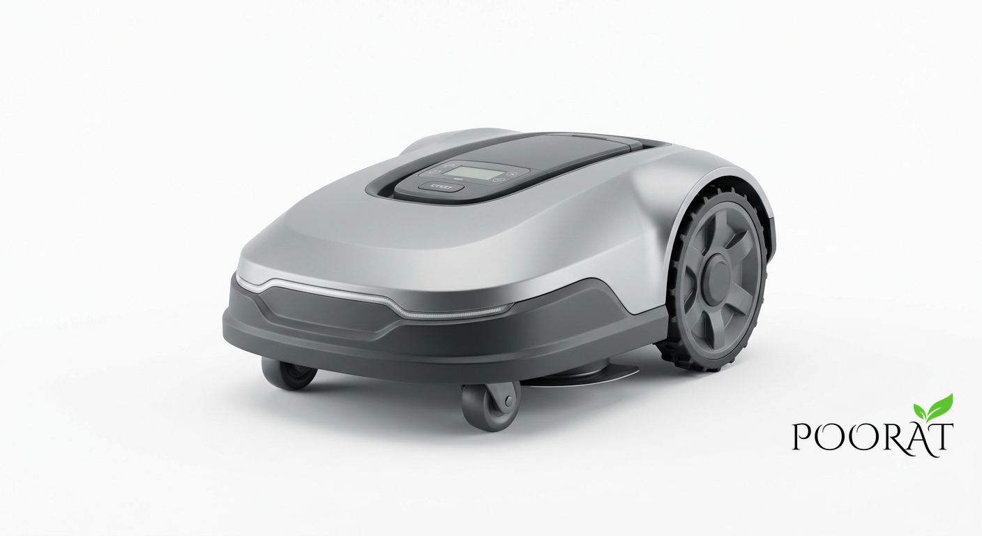 5_logo Poorat Smart Robotic Lawn Mower with Automatic Grass Cutting System for Home Gardens, Lawns, Parks & Outdoor Landscaping - Image 1