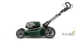 Poorat Cordless Electric Lawn Mower with Rechargeable Battery System, Adjustable Cutting Height & Easy Push Design for Home Gardens and Outdoor Lawn Maintenance - Image 3