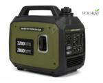 Poorat Portable 3200 Starting Watts / 2800 Running Watts Inverter Generator