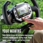42″ Z6 Zero Turn Mower with e-STEER Technology (Two 10.0Ah and Four 6.0Ah Batteries) - Image 2