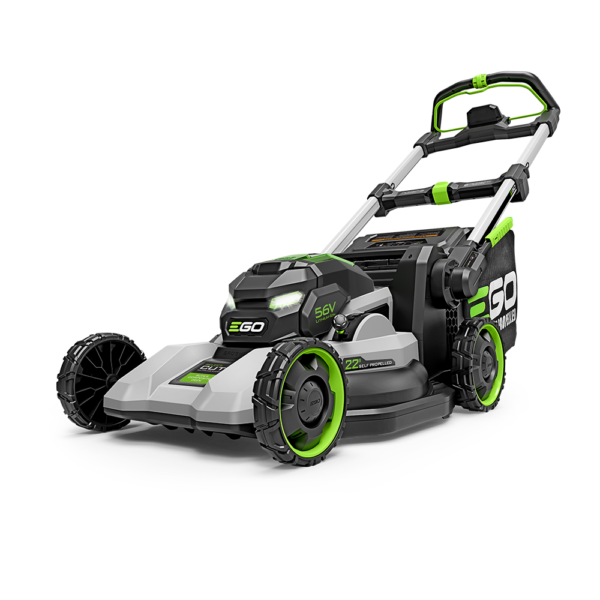 Mower 22″ Super Composite Deck Select Cut System with Peak Power Kit (Two 6Ah Batteries)