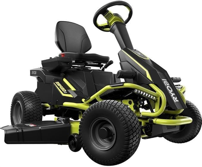 ss1.jpg Ryobi 38 in Electric Rear-Engine Riding Lawn Mower - Image 1