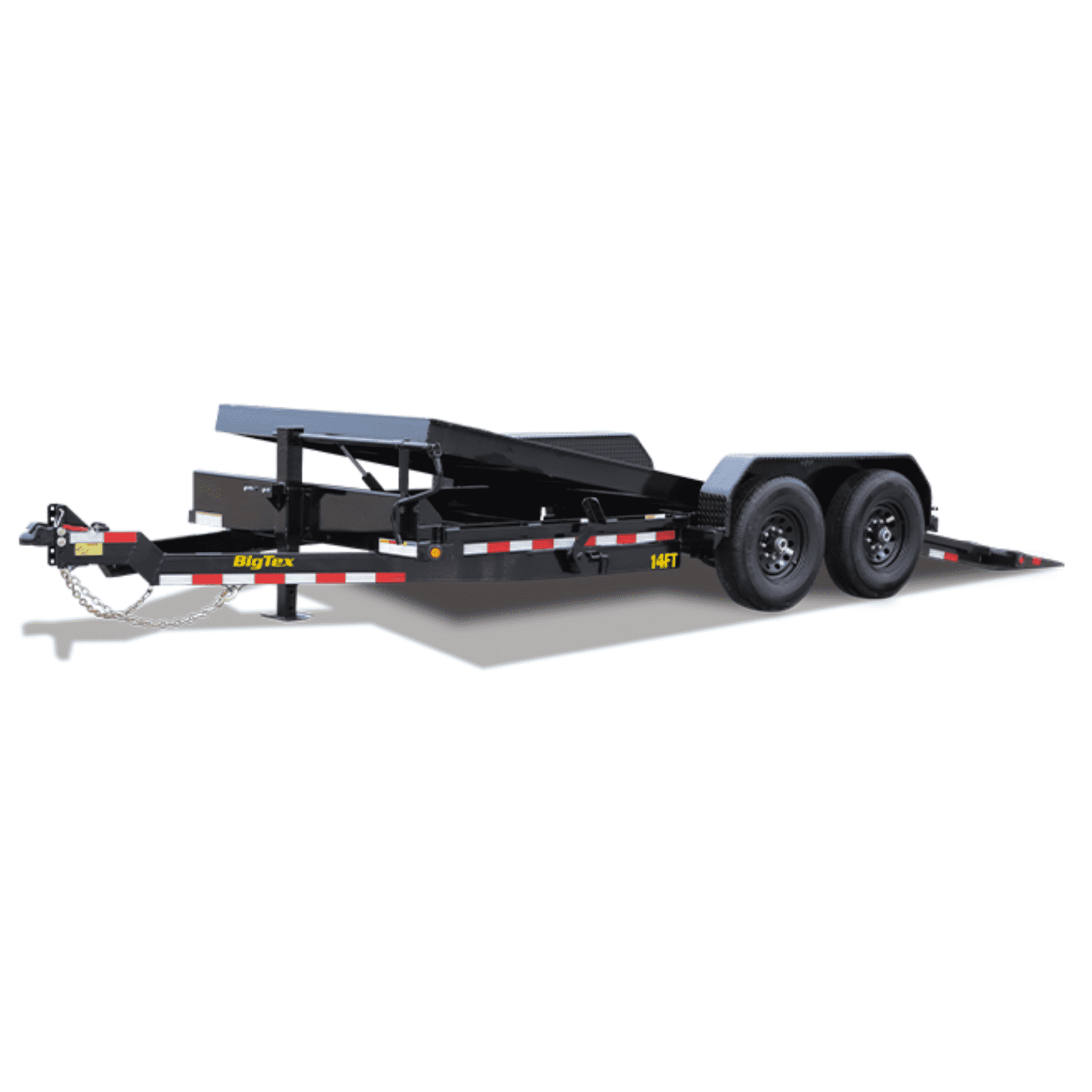 14FT.png Big Tex Heavy Duty Full Tilt Bed Equipment Trailer | 14FT - Image 1