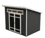 Professionally Installed 10 x 8 Modern Office Shed - Image 3
