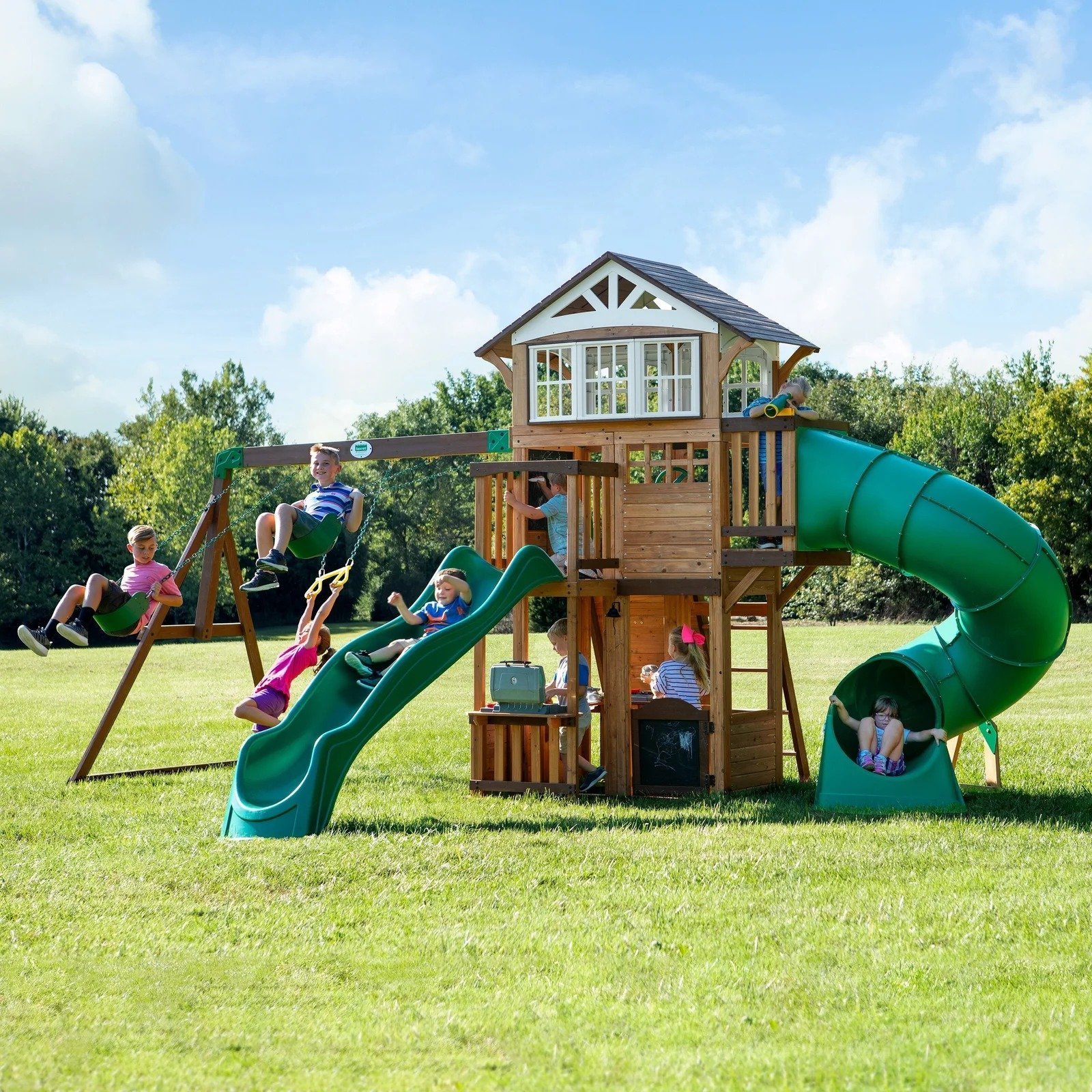 imgi_285_Bristol-Point-Wooden-Swing-Set.jpg Bristol Point Swing Set – Shipping & Assembly Included - Image 1