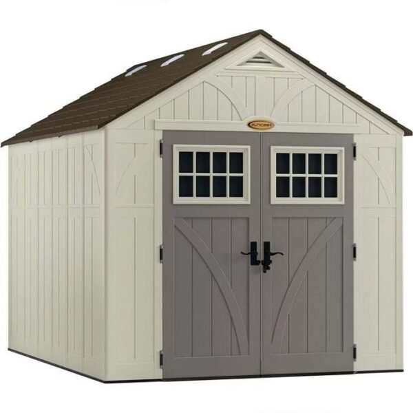 Suncast Tremont 8×10 BMS8100 Outdoor Resin Storage Shed