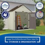 Suncast BMS8400D “4 x 8” Tremont Storage Shed - Image 3