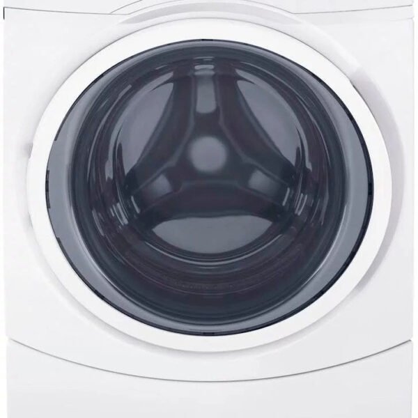 GE – 4.5 Cu. Ft. Stackable Front Load Washer – White