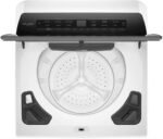 Whirlpool – 4.8 Cu. Ft. High Efficiency Smart Top Load Washer with Load & Go Dispenser – White - Image 3