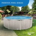 Aquarian Phoenix 21′ x 52″ Steel Frame Above Ground Swimming Pool Kit with Pump - Image 4