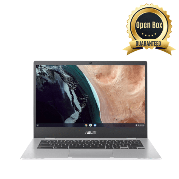 Asus Chromebook Intel Celeron N3350 – 8GB RAM  64GB eMMC –  14 Inch FHD Intel HD Graphics 500  Chrome OS – Open Box ( 1 Year Warranty )