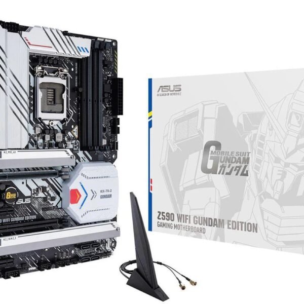 ASUS Z590 WiFi Gundam Edition Lga 1200 Intel Z590 Sata 6g Motherboard (Z590 WiFi Gundam Edition)