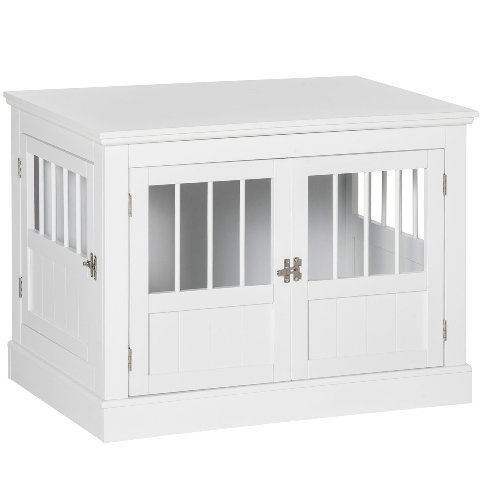 cat-litter-box-enclosure-with-magnetic-doors-cat-washroom-nightstand-with-large-top-hidden-litter-box-side-table-with-latches-white-2865478.jpg Cat Litter Box Enclosure with Magnetic Doors, Cat Washroom Nightstand with Large Top, Hidden Litter Box Side Table with Latches, White - Image 1