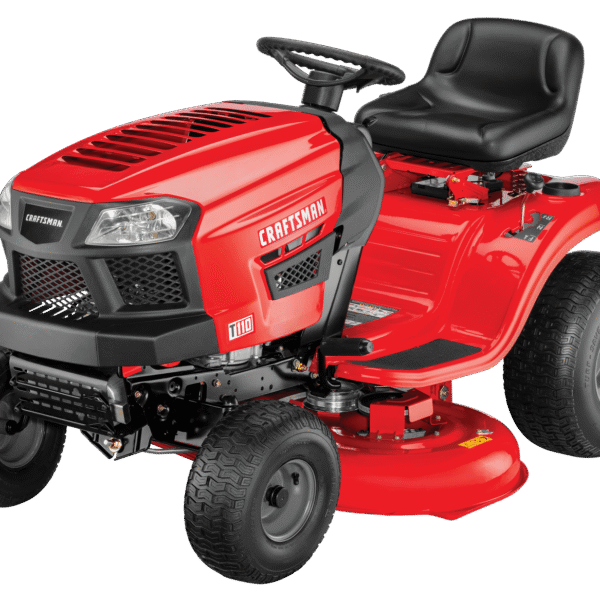 Craftsman T110 | 42″ Riding Mower | 17.5 HP Briggs & Stratton Engine | 7-Speed Transmission