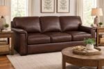Craig Leather Sofa - Image 5