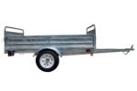 DK2 4.5-ft x 7.5-ft Steel Utility Trailer ( 1295-lb Capacity ) 2491712 - Image 4