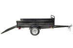 DK2 5-ft x 7-ft Steel Utility Trailer with Ramp Gate ( 1639-lb Capacity ) 2491711 - Image 2