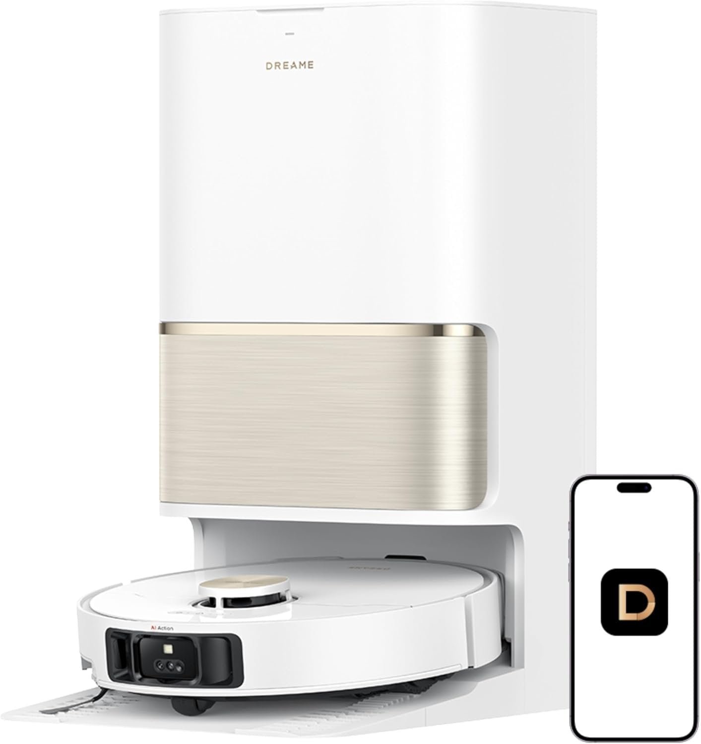 dreame-l50-ultra-robot-vacuum-mop-19500pa-auto-empty-8339769.jpg DREAME L50 Ultra Robot Vacuum Mop 19,500Pa Auto-Empty - Image 1