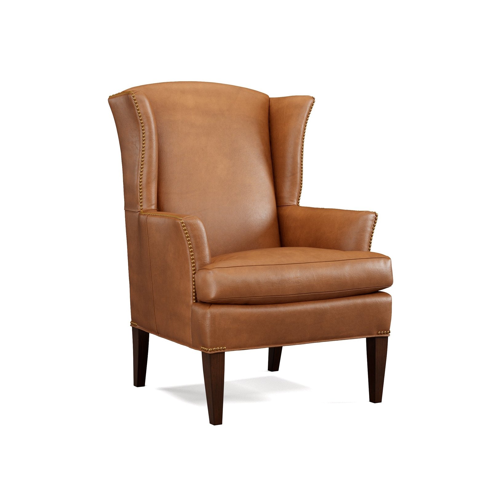 edwardian-leather-chair-1043427.jpg Edwardian Leather Chair - Image 1