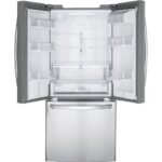 LG LFDS22520S 22 Cu. Ft. Stainless French Door Refrigerator - Image 4