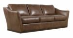 Fairytale Leather Sofa In Hazelnut