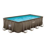 Funsicle 18’x9’x52″ Oasis Rectangular Swimming Pool Set with 18′ Cover - Image 3