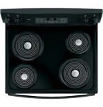 GE 30 Inch Freestanding Electric Range with Self-Clean Oven, Black (JB256DMBB) - Image 4