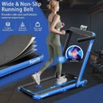 Goplus 2 in 1 Under Desk Treadmill, 2.25HP Superfit Folding Treadmills for Home Office w/Smart APP - Image 4