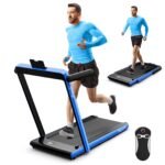 Goplus 2 in 1 Under Desk Treadmill, 2.25HP Superfit Folding Treadmills for Home Office w/Smart APP - Image 2