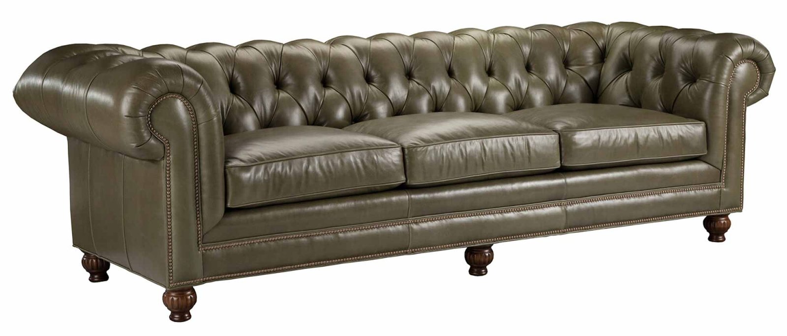 goulding-leather-sofa-8914837.jpg Goulding Leather Sofa - Image 1