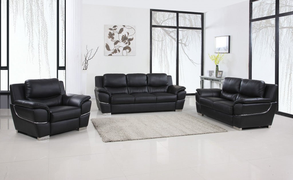 hamilton-leather-seating-set-black-6763135-1.jpg Hamilton Leather Seating Set – Black - Image 1