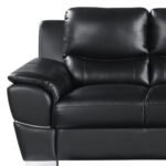 Hamilton Leather Sofa – Black - Image 5