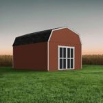 Handy Home Products Hudson 12 ft. x 16 ft. Wood Storage Shed Kit with Floor - Image 2