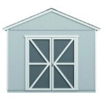 Handy Home Products Rookwood 10 ft. x 12 ft. Wood Storage Shed Kit with Floor – Durable Outdoor Storage