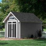 Handy Home Products Tribeca 10 ft. W x 12 ft. D Wood Storage Shed with Floor - Image 2