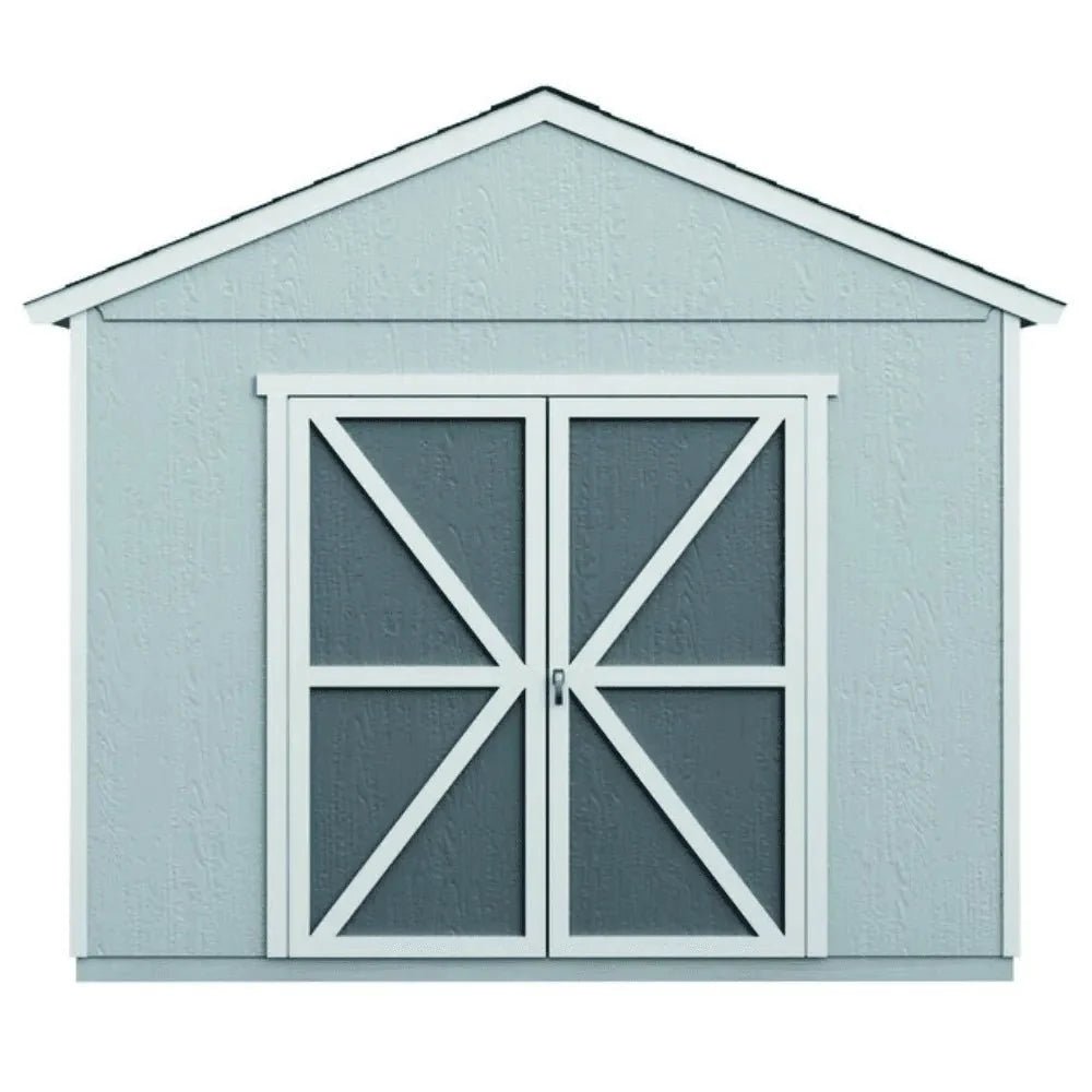 handy-home-rookwood-10-x-14-ft-wood-storage-shed-kit-3333802.jpg Handy Home Rookwood 10 x 14 ft. Wood Storage Shed Kit - Image 1