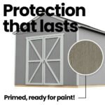 Handy Home Rookwood 10 x 14 ft. Wood Storage Shed Kit - Image 3
