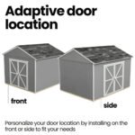 Handy Home Rookwood 10 x 14 ft. Wood Storage Shed Kit - Image 2