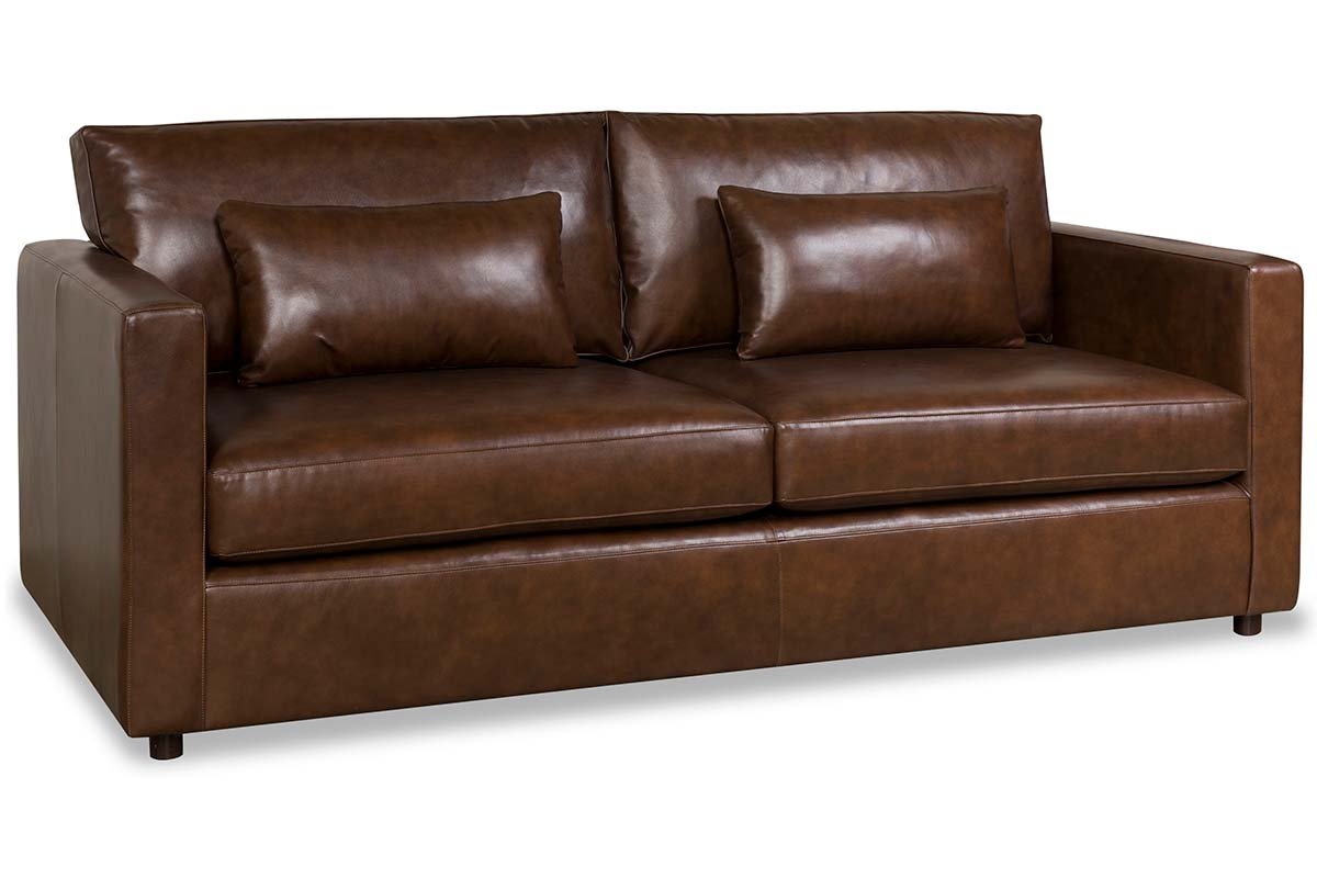 haywood-84-inch-modern-small-leather-sofa-8179601.jpg Haywood 84 Inch Modern Small Leather Sofa - Image 1
