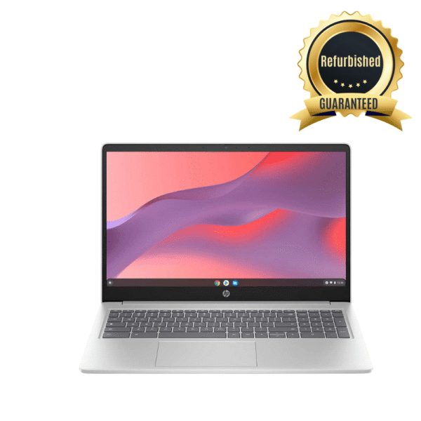HP 15A-NB0003CA Chromebook Plus Intel Core i3-N305 – 8GB RAM 128GB Storage – 15.6-in Intel UHD Graphics Chrome OS – ( 1 Year Warranty )