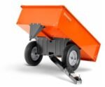 Husqvarna 12 CU FT Steel Swivel Dump - Image 3
