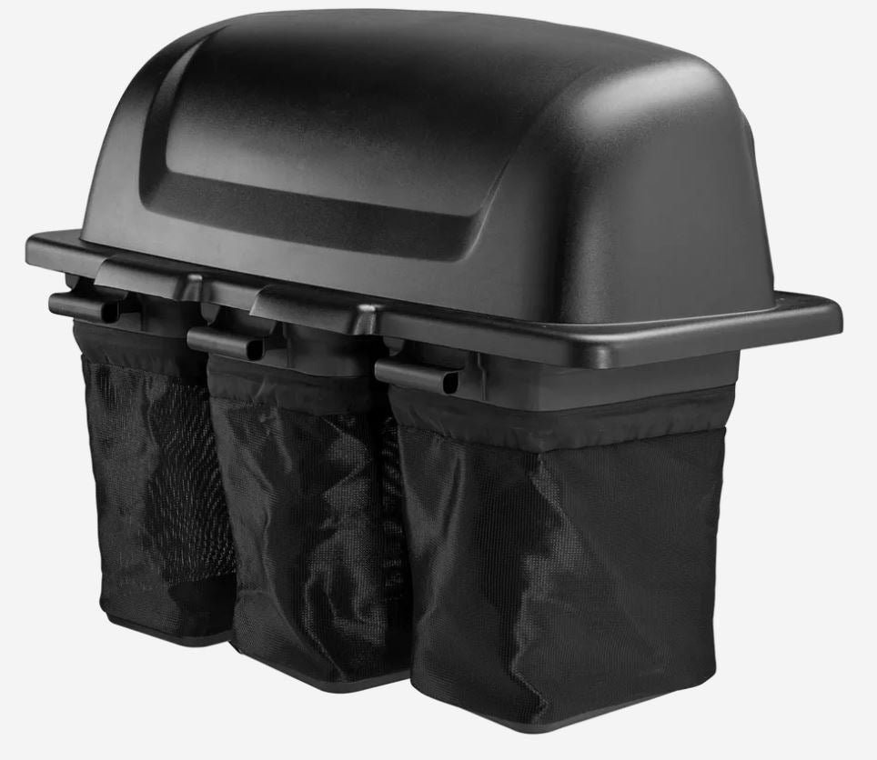 husqvarna-591111301-triple-bagger-fits-54-inch-clearcut-tractors-2953875.jpg Husqvarna 591111301 Triple Bagger Fits 54-Inch ClearCut Tractors - Image 1