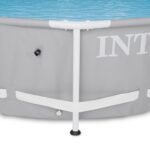 Intex 12ft x 30in Prism Frame Above Ground Round Swimming Pool & Robot Vacuum - Image 5