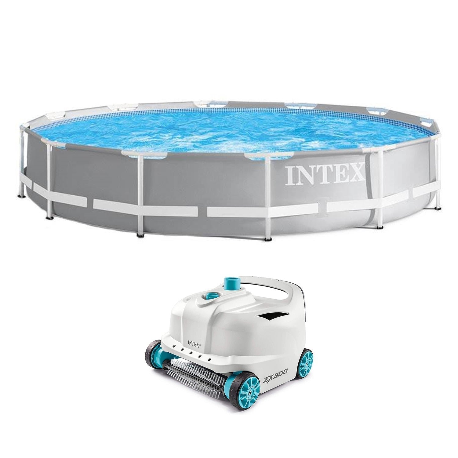 intex-12ft-x-30in-prism-frame-above-ground-round-swimming-pool-robot-vacuum-8083357.jpg Intex 12ft x 30in Prism Frame Above Ground Round Swimming Pool & Robot Vacuum - Image 1