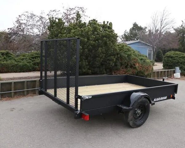 Karavan Modular 5 X 10 Utility Trailer with 18″ Side Wall Kit