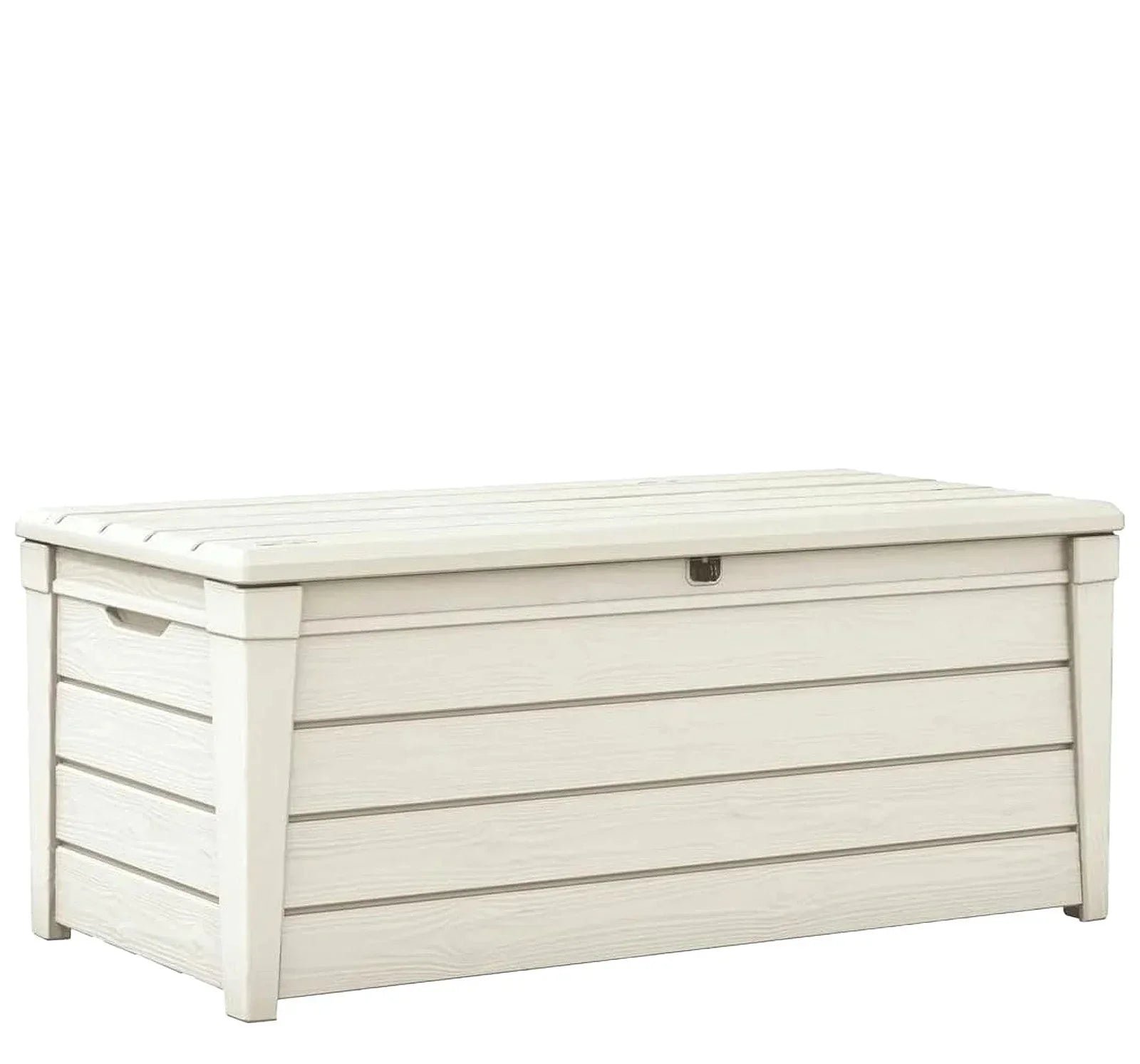 keter-brightwood-120-gallon-outdoor-storage-deck-box-white-2655392.jpg Keter Brightwood 120 Gallon Outdoor Storage Deck Box – White - Image 1