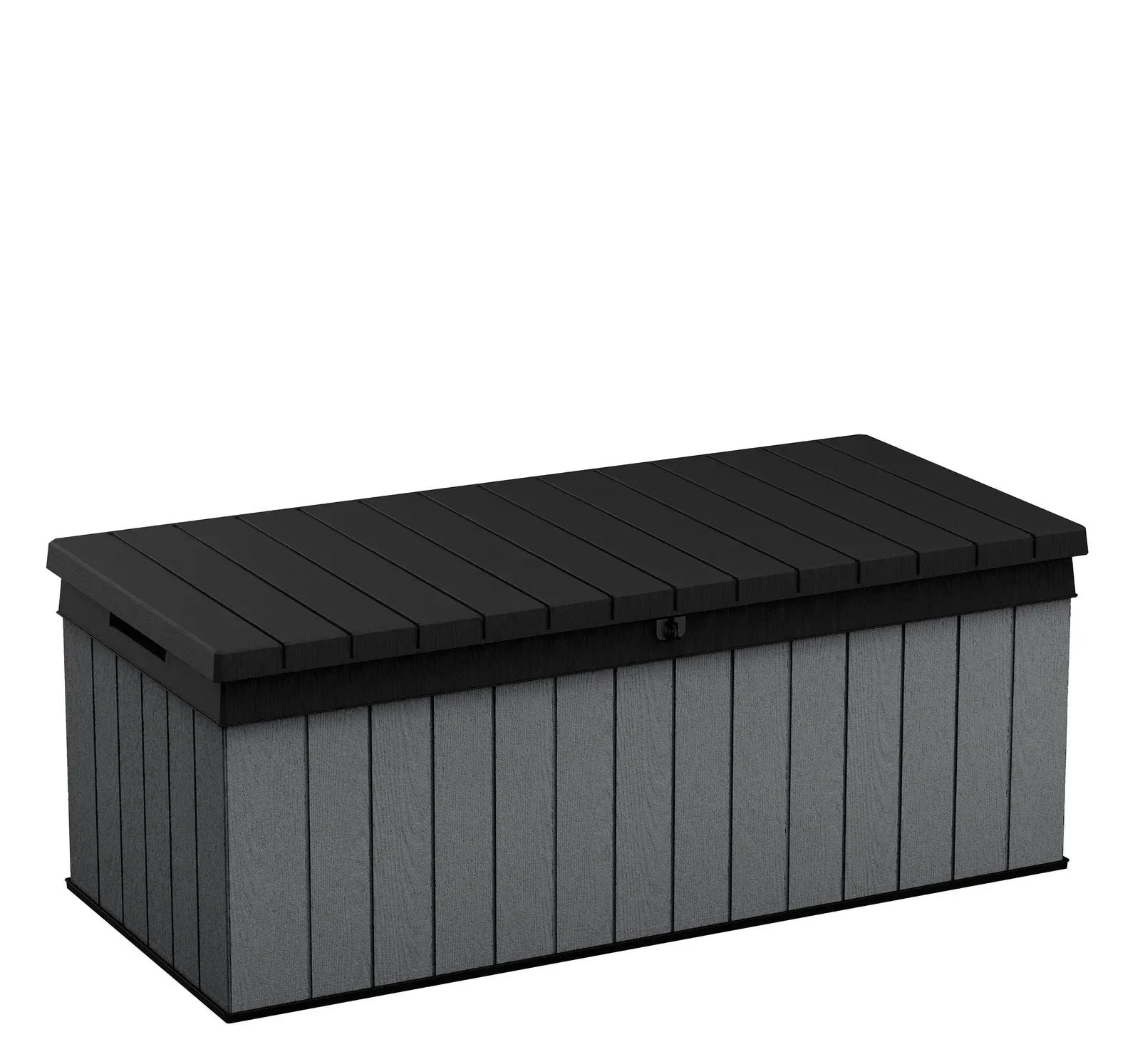 keter-darwin-100-gallon-outdoor-storage-box-with-evotech-composite-gray-2024756.jpg Keter Darwin 100 Gallon Outdoor Storage Box with Evotech+ Composite, Gray - Image 1
