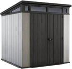 Keter Outdoor Storage Sheds, for House, Patio & Yard, Plastic Resin, Artisan, 7×7 Ft, Gray