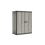 Keter Vertical Storage Shed Storm Grey