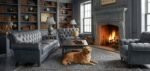 Leopold Leather Sofa - Image 5